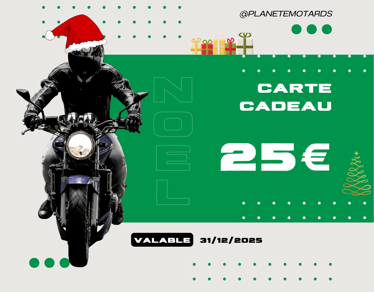 Carte-cadeaux Planète Motards