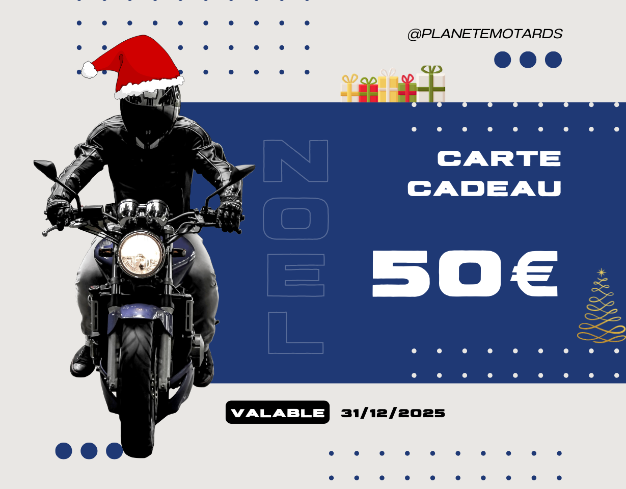 Carte-cadeaux Planète Motards