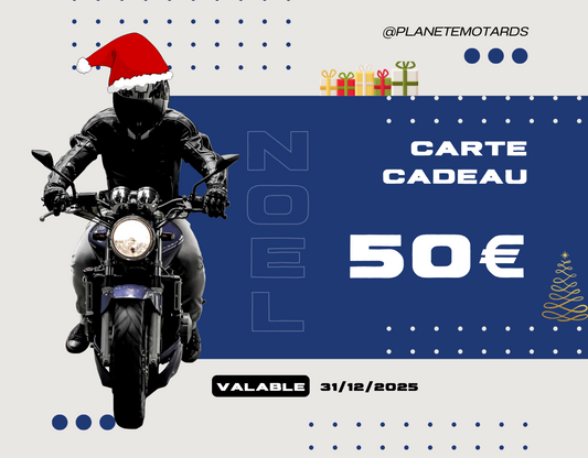 Carte-cadeaux Planète Motards