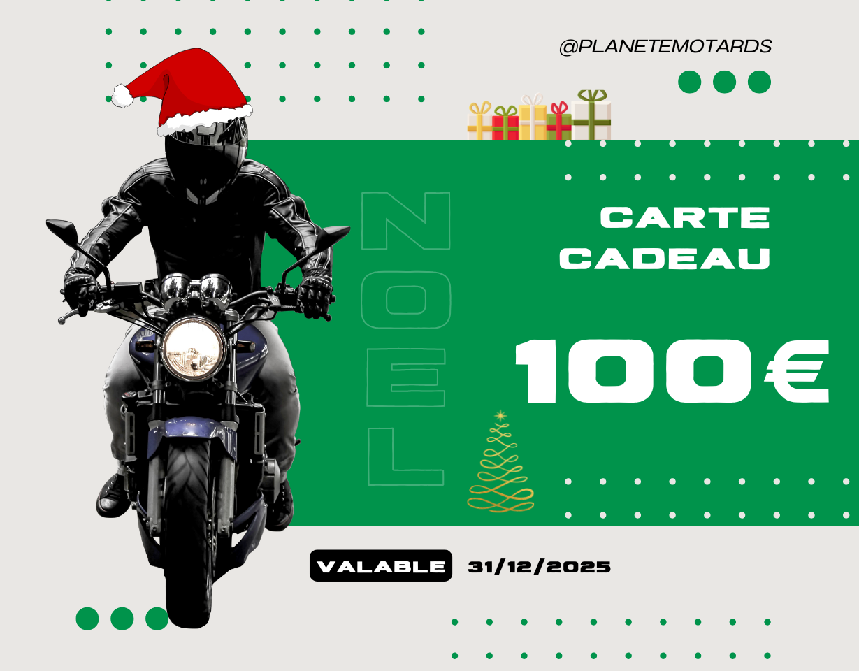Carte-cadeaux Planète Motards