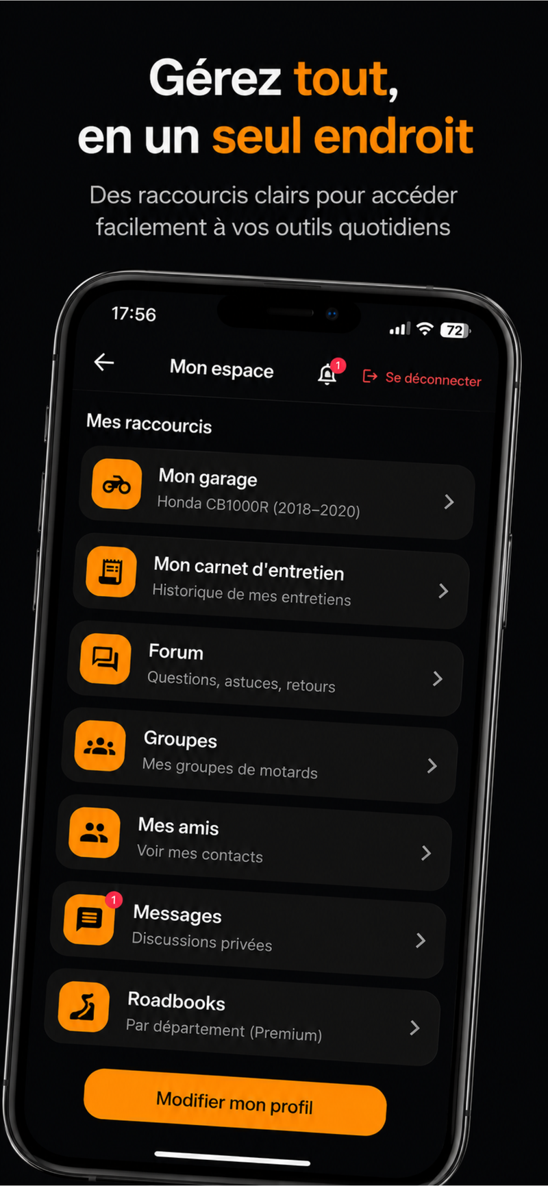 Capture écran application