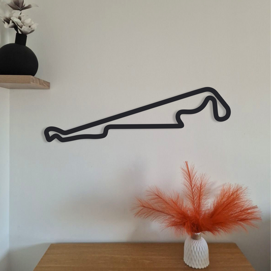Circuits FRANCE acier mural