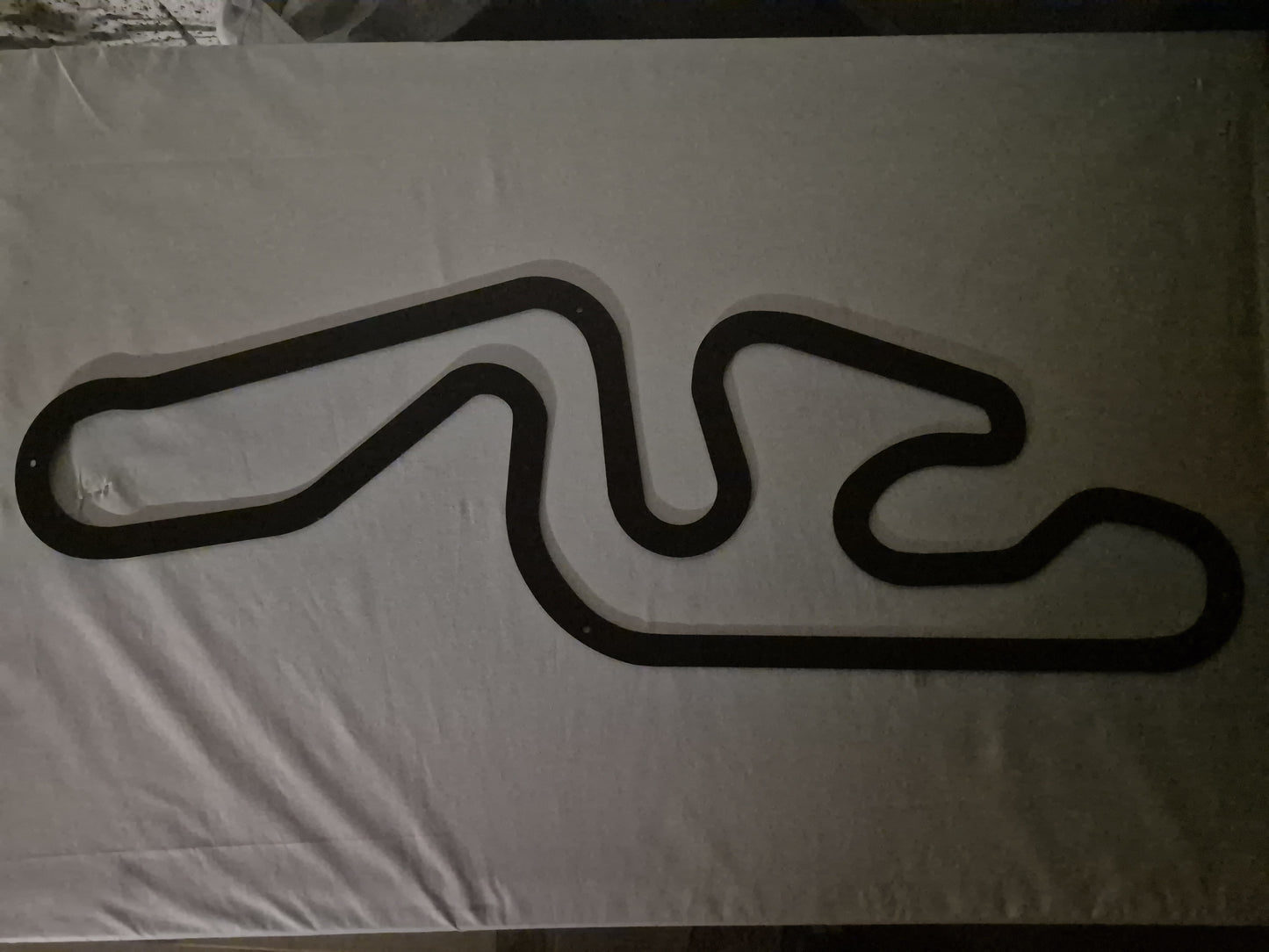 Circuits France en Acier Mural – Déco Circuits Moto Auto FR