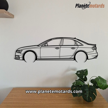 Silhouette voiture – Déco murale métal auto made in France